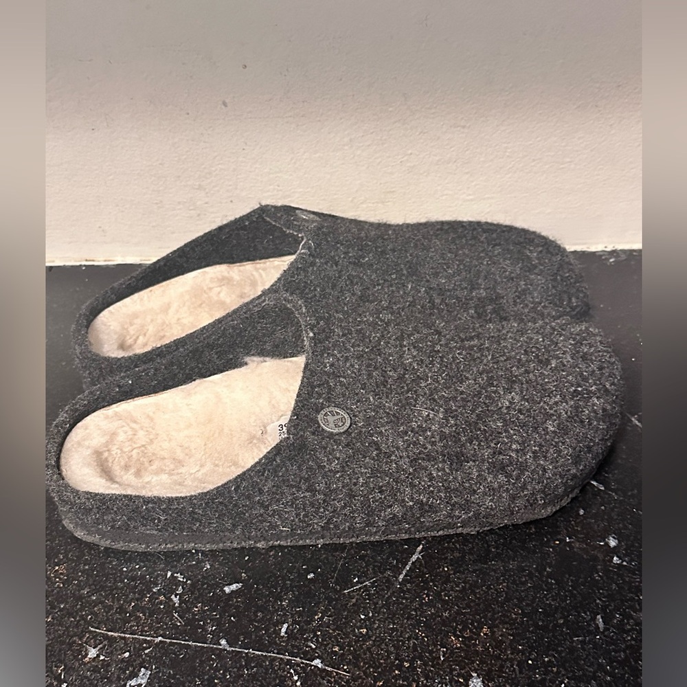 Birkenstock Zermatt Wool Clog Indoor Slippers Womens Size 39 US 8/8.5 - Picture 2 of 9